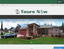 Tablet Screenshot of 360toursnow.com